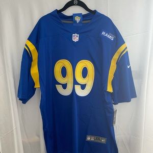 COPY - Los Angeles rams aaron Donald football jersey home